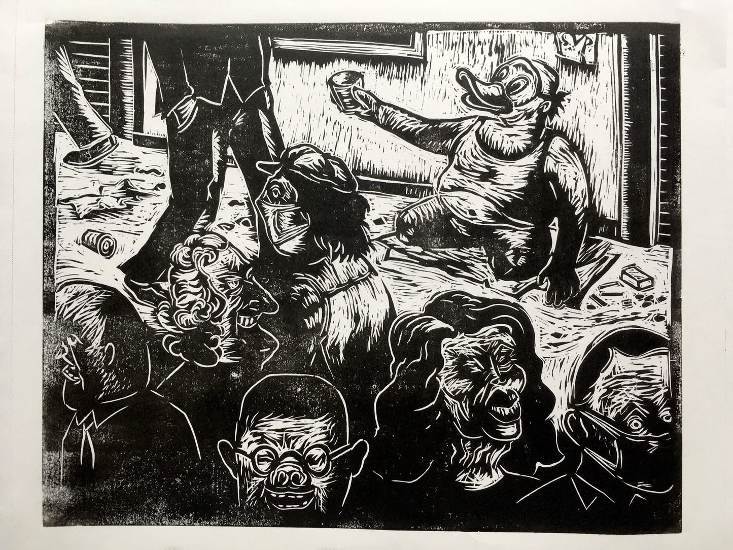 Le masque de canard